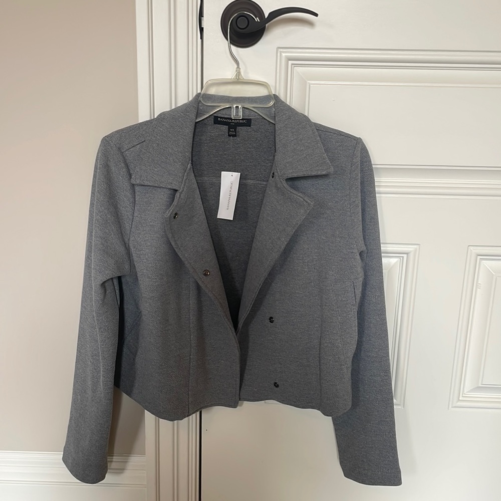 Brand new Banana republic snap blazer